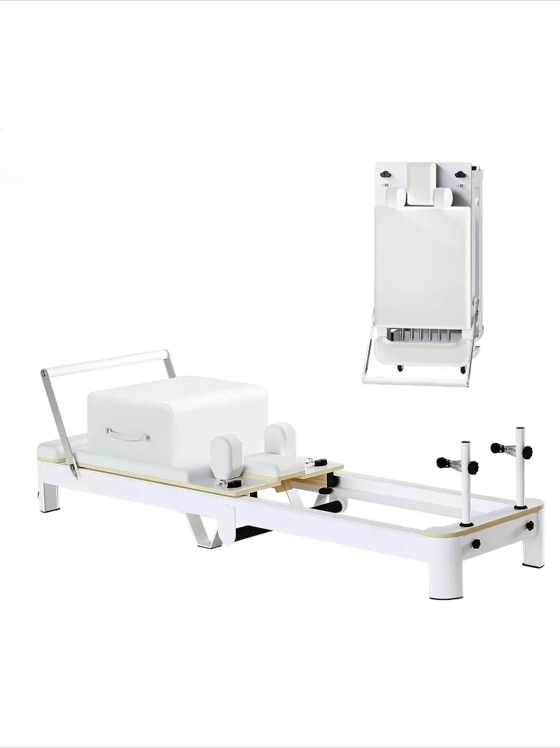 Large Folding Pilates Reformer Core Yoga Bed Home Fitness Weight Loss pilates 3-in-1 Yoga Body Exercise Yoga Body Exercise view 3