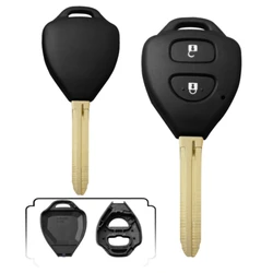 OEM Replacement Case 2Button Transponder Remote Key Shell For Toyota Corolla Avalon Hilux Rav4 Prado Yaris