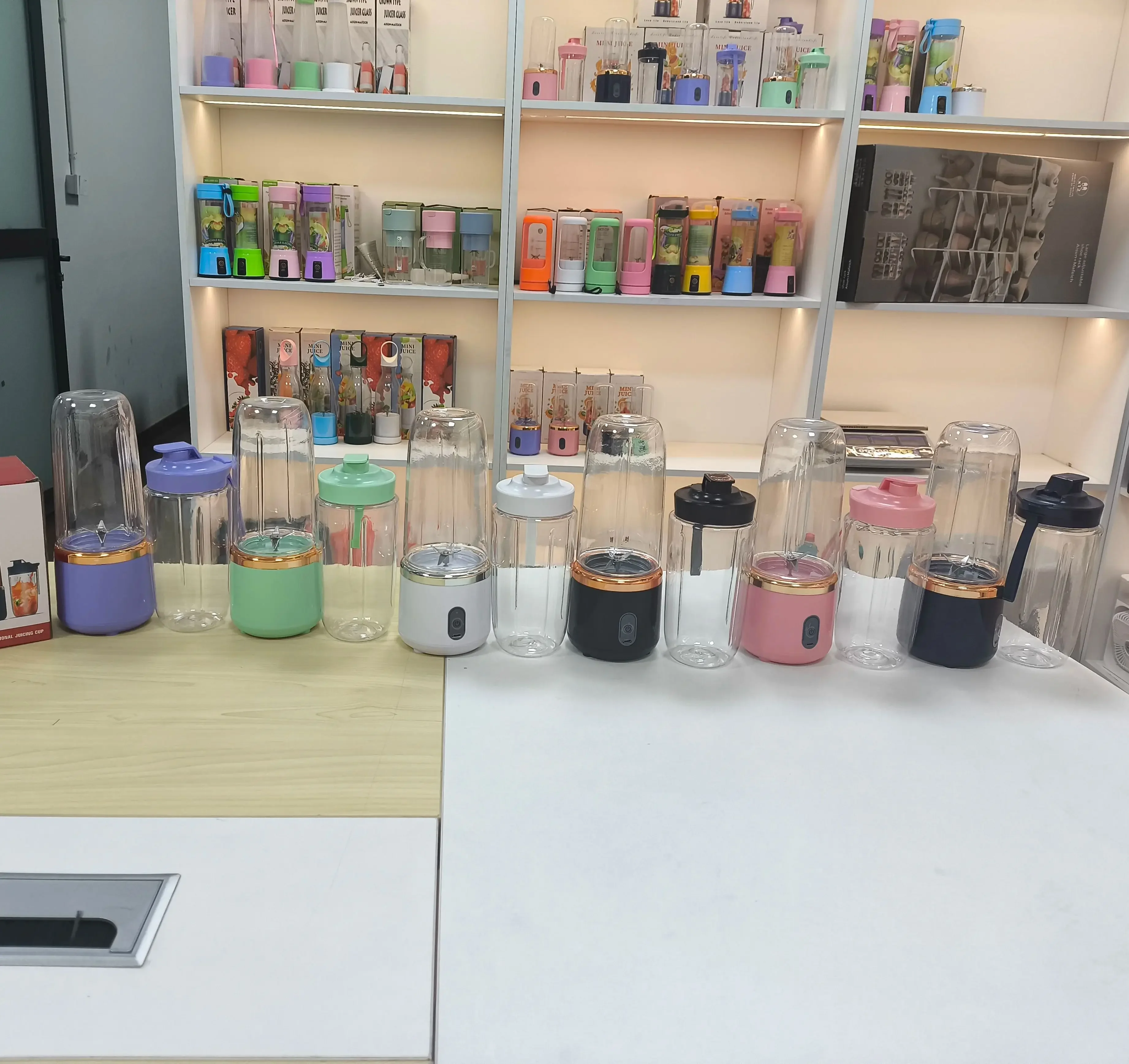6 Color 400ml Portable USB Blender Electric Travel Juicer Cup For Smoothie Milkshake Kitchen Mini Mixer Tool image 6
