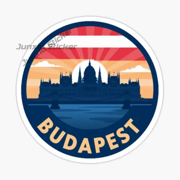 

BUDAPEST Hungary Vinyl Car Sticker Waterproof Decal Bumper Decor Car Accessories KK