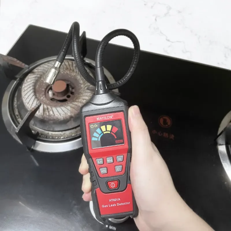 HT601A+ HT601B+ Rechargeable Portable Combustible Gas Detector Flammable Natural Gas Leakage Analyzer  HT601A  HT601B Alarm