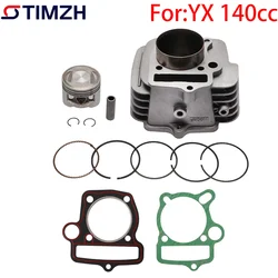 YX 140CC Bore 56mm Engine Cylinder Set Barrel Piston Gasket For YINXIANG YX140  1P56FMJ PIT PRO M2R LMX WPB Pit Dirt Bike