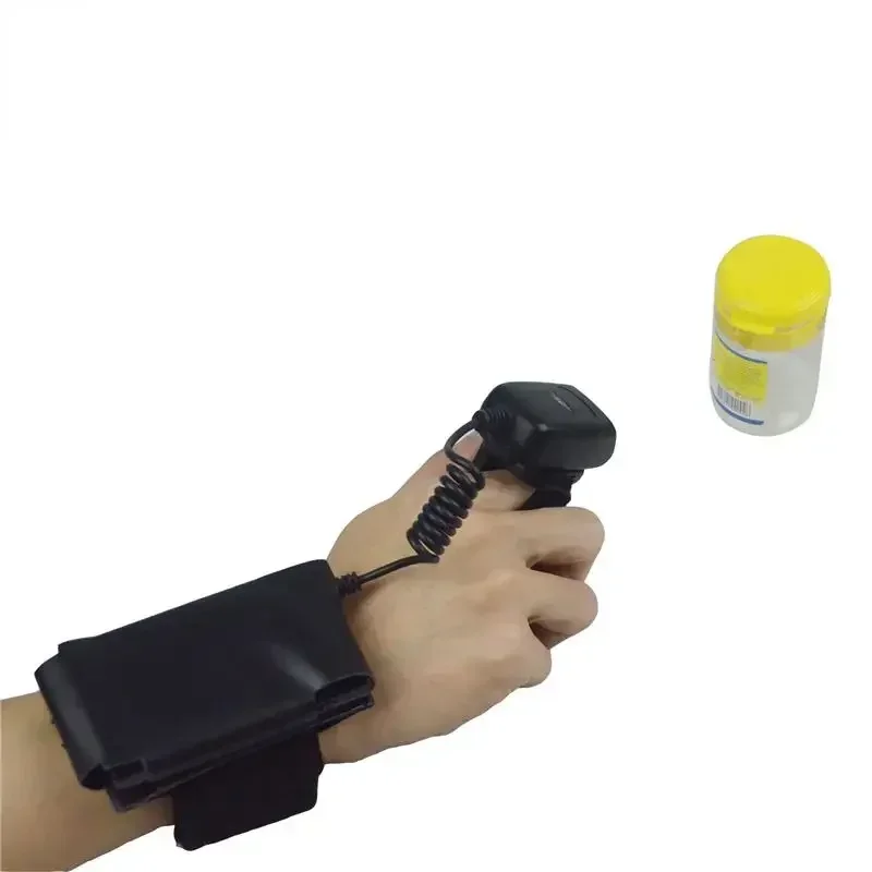 2025FS03S Professional wearable qr code scanner usb for express supermarket medical