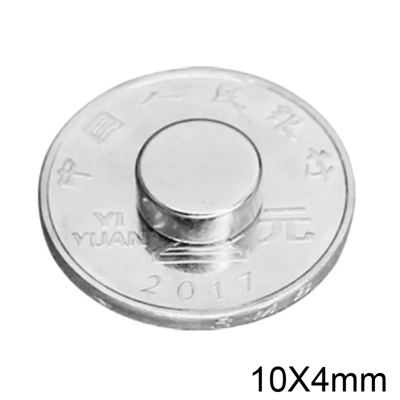 10x4 mm  Strong Neodymium Magnet disc 10mm x 4mm Powerful Magnets 10x4mm Permanent Small Round Magnet 10*4 mm