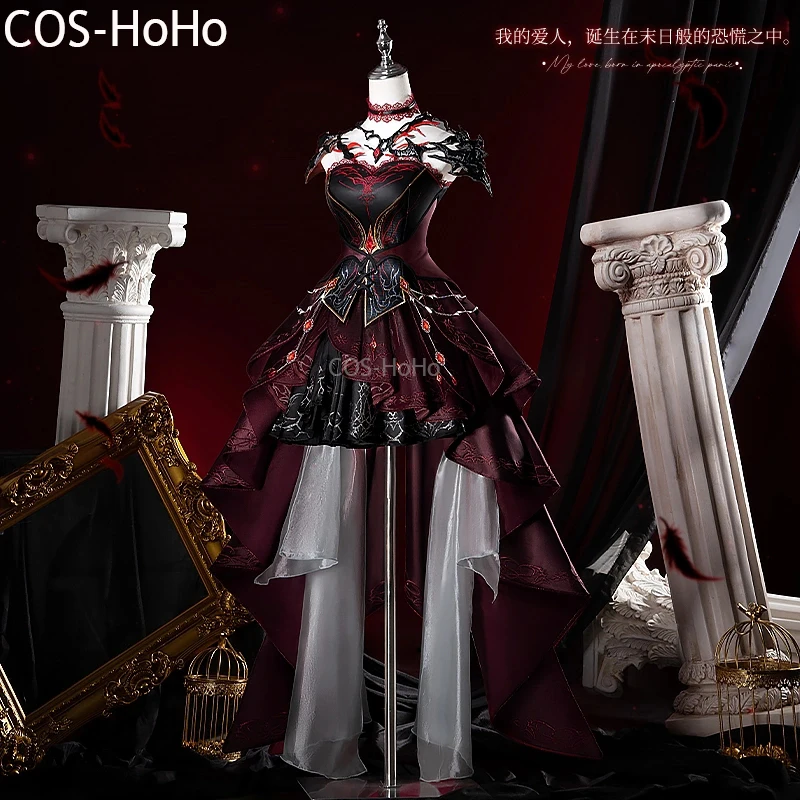 

COS-HoHo Love And Deepspace Xavier Game Suit Gorgeous Sexy Dress Uniform Cosplay Costume Halloween Party Role Play Outfit Women