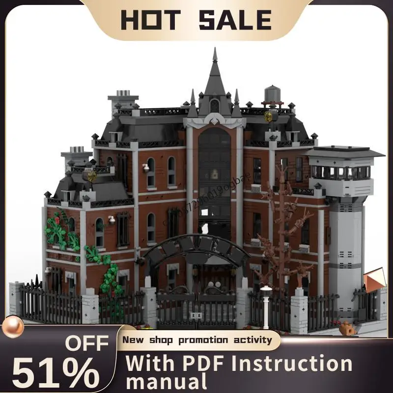 

Новинка, 5088 шт., знаменитый герой летучей мыши, фильм Moc Arkhamed, высканутая модель, строительные блоки, креативные идеи «сделай сам», детская игрушка, подарок на день рождения, Рождество