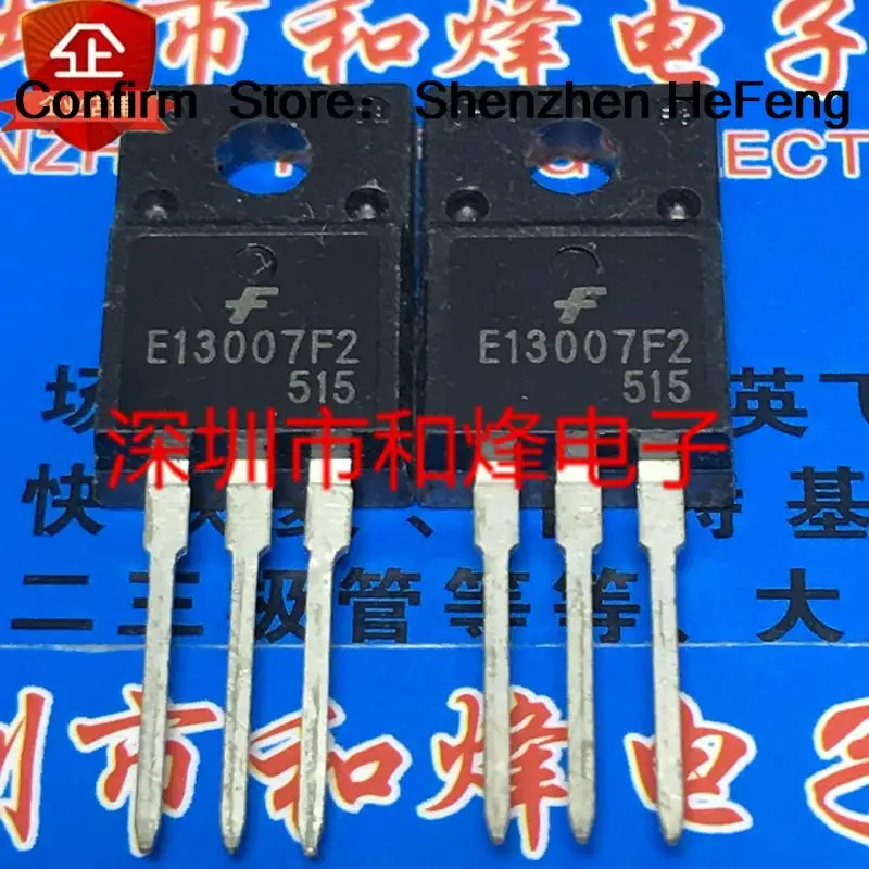 5PCS-10PCS MJE13007F2 E13007F2  TO-220F   Original On Stock Quicky Shipping