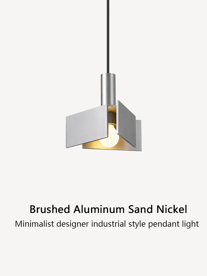 Designer Industrial Style Geometry Pendant Light Foyer Hallway Bedroom Bedside Pendant Lamp Restaurant Cafe Bauhaus Hanging Lamp