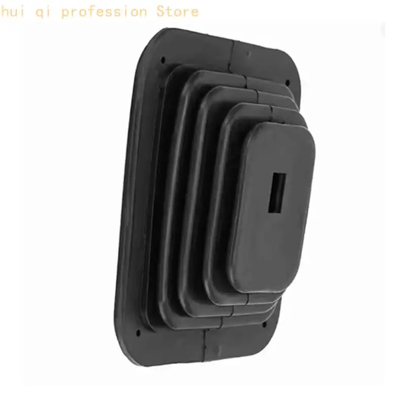 Konsolenöffnungs-Reparaturmanschette für GM350, Schalthebelabdeckung aus schwarzem Gummi mit Montagerahmen und Hardware-Set H8WE – Detail 7