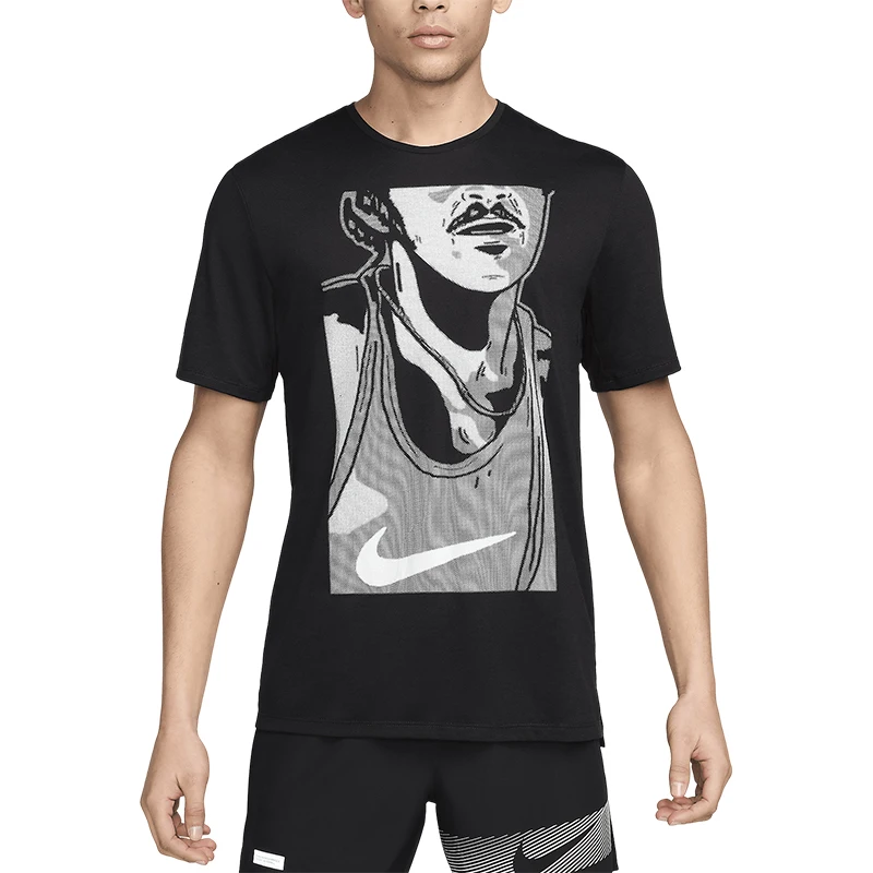 تي شيرت الجري Nike Official Authentic Rise 365 Run Energy للرجال FN3997-010