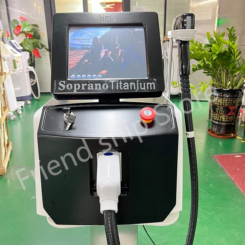 

Портативная система удаления волос с диодным лазером Ice Platinum и александритом 808 нм 4000 Вт для эпиляции 755 нм 808 нм 1064 нм многоволновая