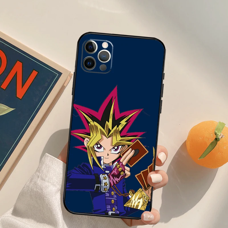 Yu gi oh yugioh Duel Monsters Cover Case For iPhone 16 15 14 13 12 11 Pro Max XS XR X 12 13 Mini 16 15 Plus Fundas