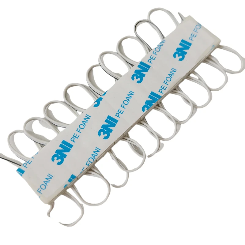 20 шт. 2835 светодиодный модуль декоративная подсветка 0,4 Вт мини 2 светодиода для рекламной вывески назад водонепроницаемый