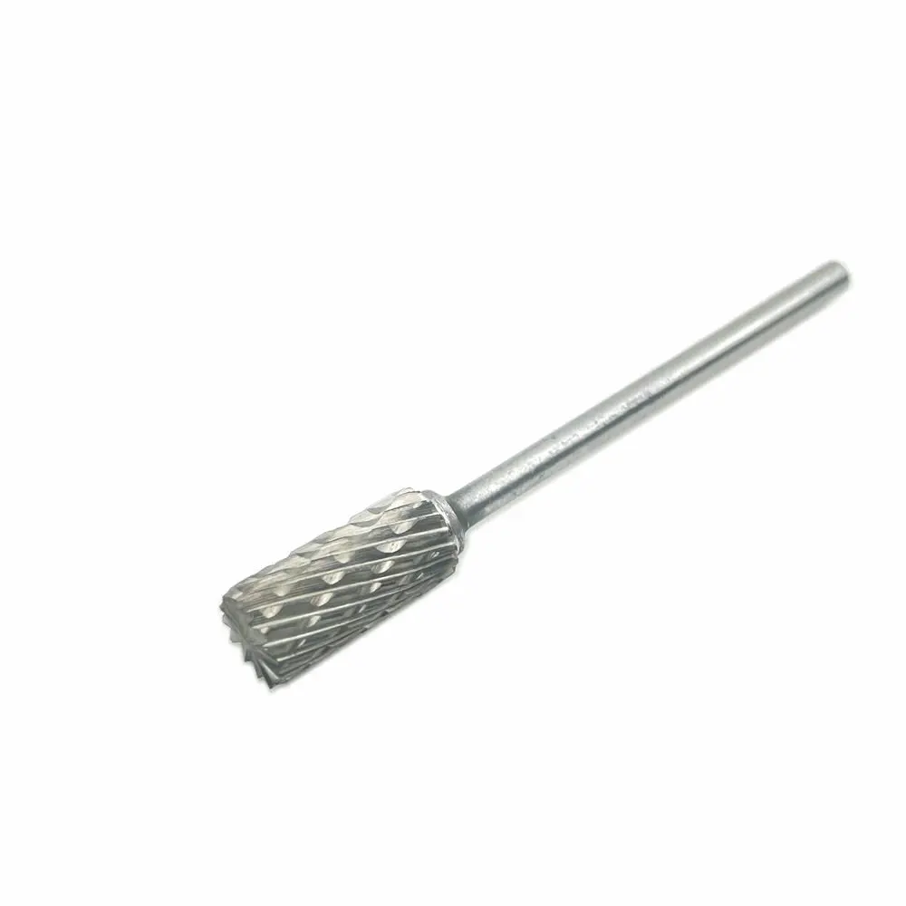 2.35x6mm Tungsten Steel Carbide Bur Cutter Rotary Tool Burr Double Diamond Cut Rotary Dental Polishing Tools