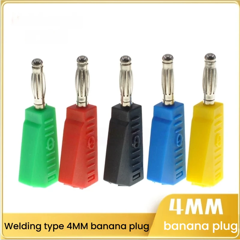 

20Pcs High Current 4mm Stacked Banana Plugs with Insulation Plastic Shell, Copper Material for Multimeter Test Connections