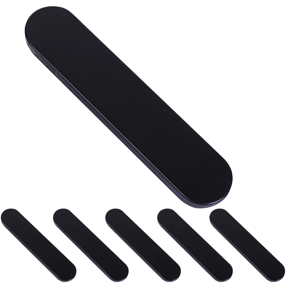 

6 Pcs Stationery Box Office Tinplate Pencil Case Cases Basic Metal Container with Lid