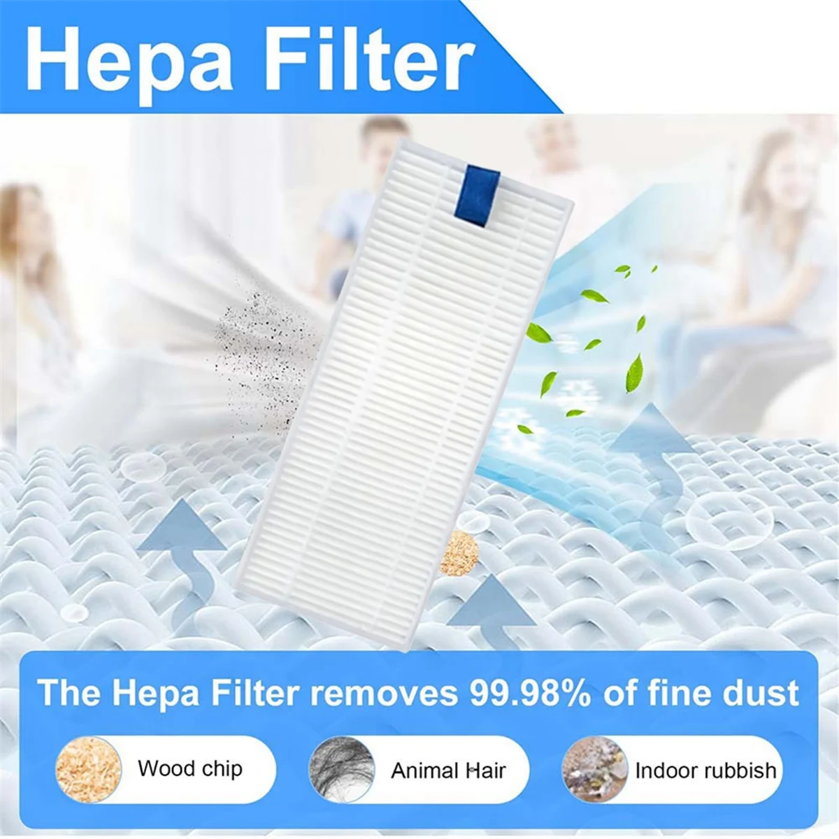 A752X~10 PCS Filter for X-Plorer 45 / RG8275WH Vacuum Cleaner Accessories Replacement Parts