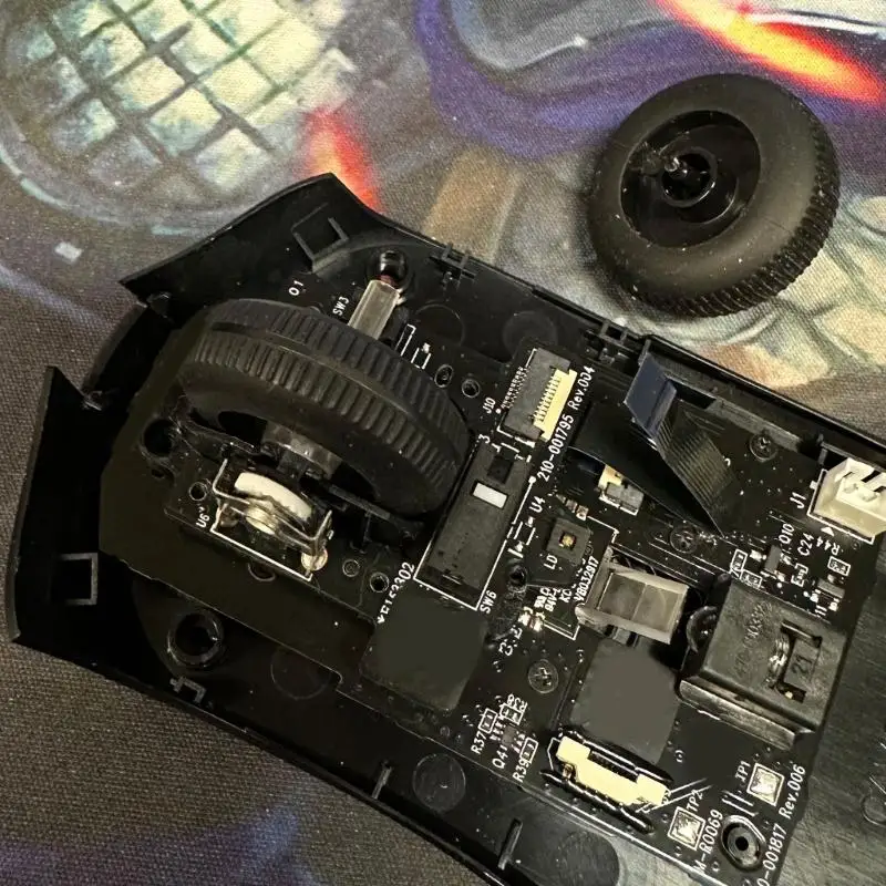 Q5WA ที่แม่นยำในการเลื่อนล้อหนูที่จับได้สบายสำหรับ G403 G703 เมาส์ไร้สาย G403