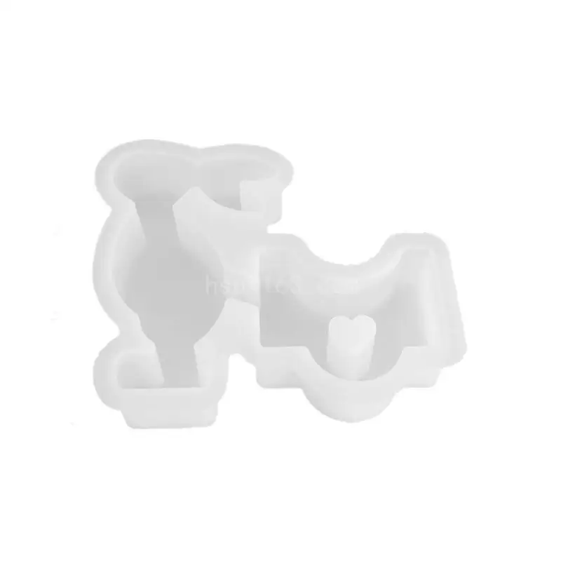 Rabbit Silicone Mold DIY Wax Molds Casting Mould Handmade Animal Resin Molds Desktop Ornaments