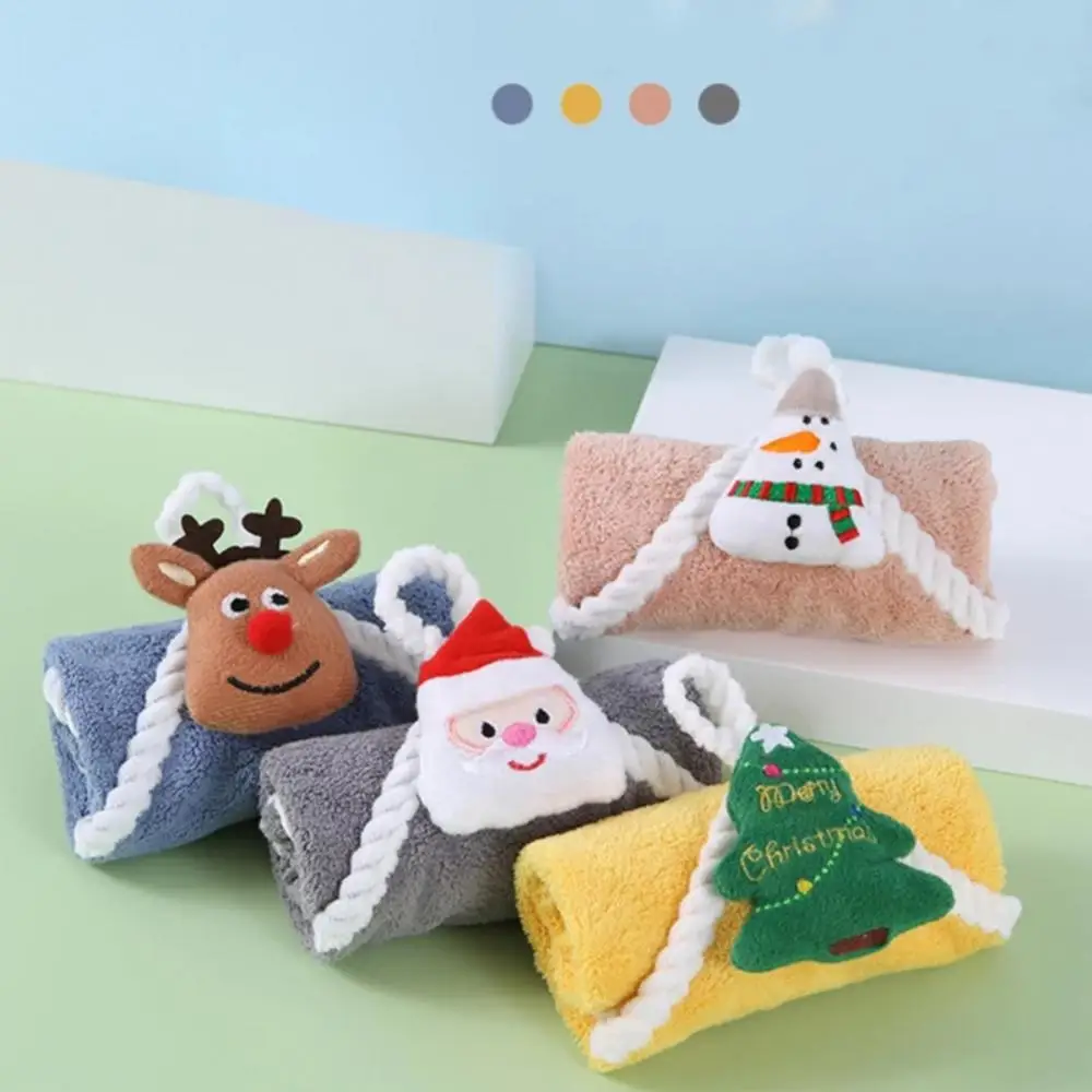 2/3/5PCS Absorbent Hanging Cloth Bath Breathable And Quick-drying New Year Gift Navidad Xmas Decor 2023 Washing Hand Towel Cloth