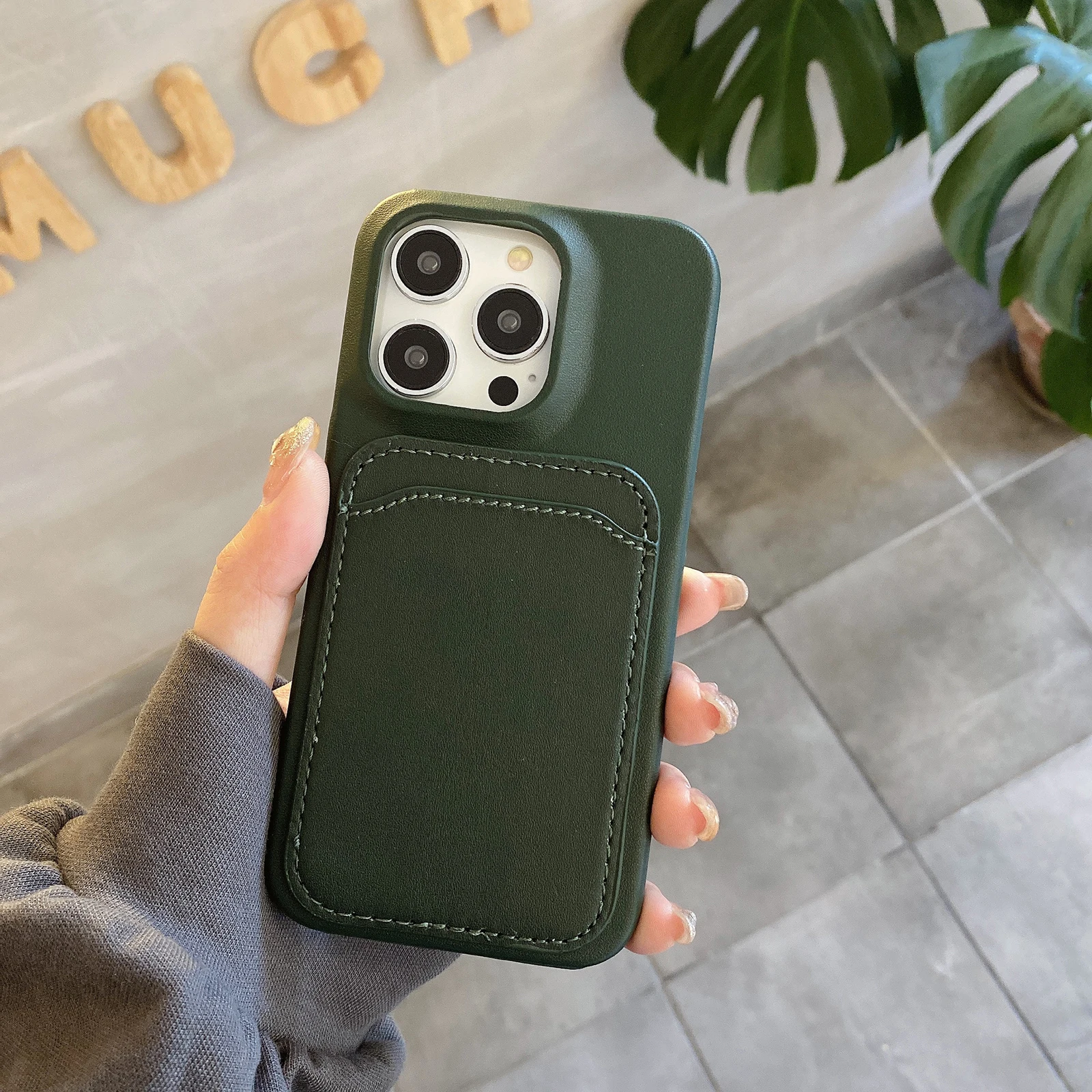 Vertical Cards Solt Leather Wallet Case For Iphone 15 Pro Max 14 Plus 13 12 Mini 11 XR X XS SE2022 7 8 Skin Feeling Bag Cover