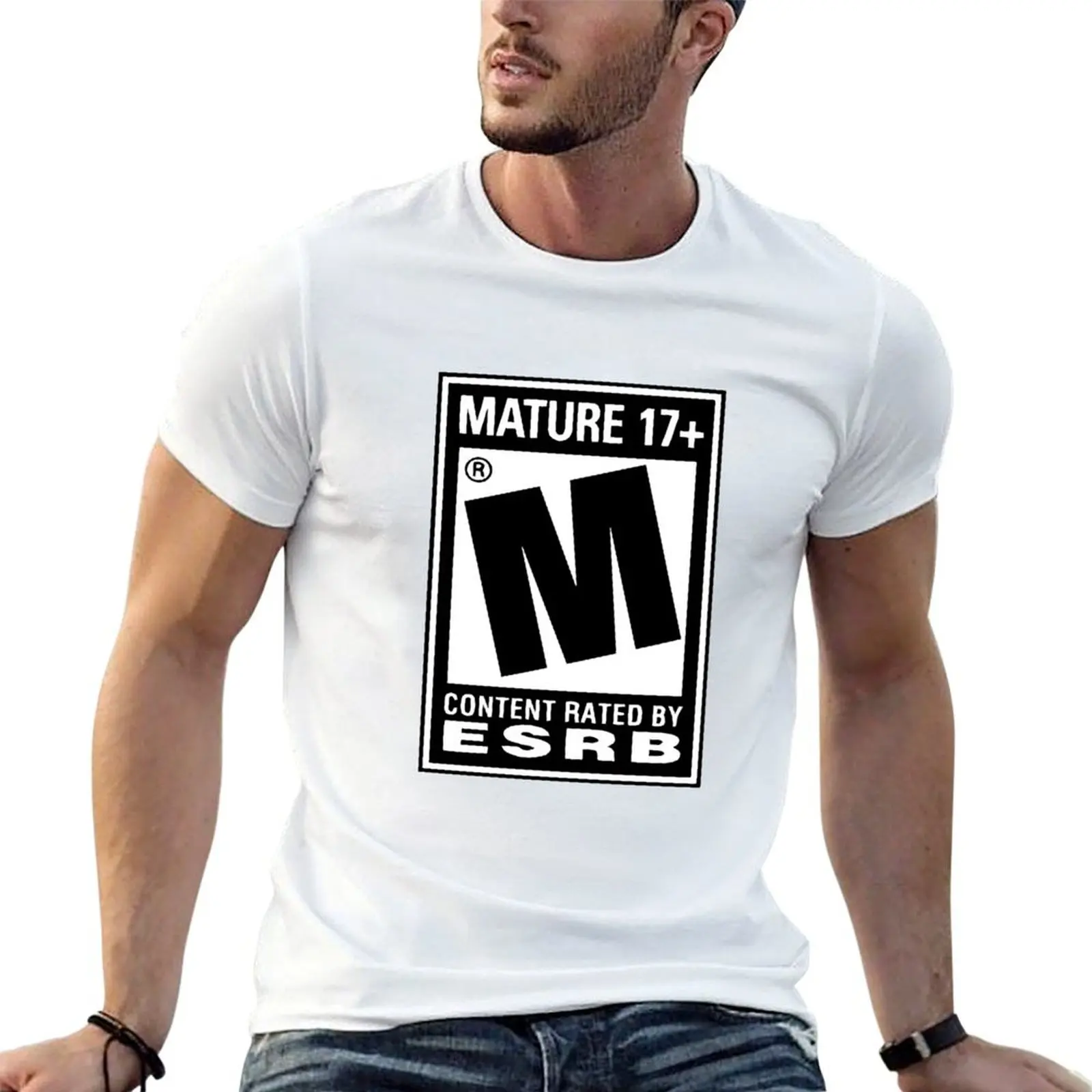 Rated M T-Shirt Casual Streetwear Short Sleeve Tee
