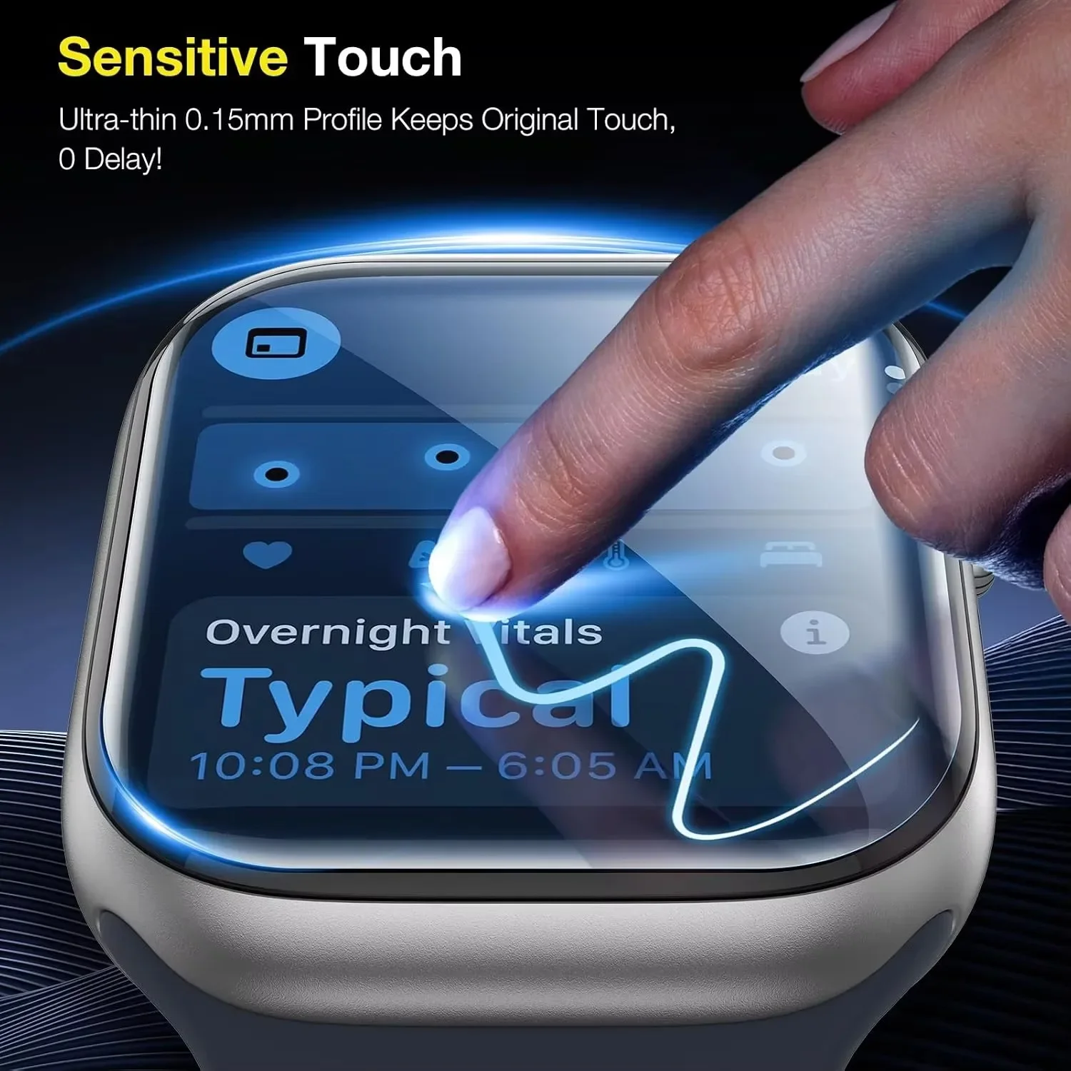 1-20PCS Soft Hydrogel Film Screen Protector for Apple Watch Series 12 42MM 46MM Protective Watch Films Not Glass for IWatch S12