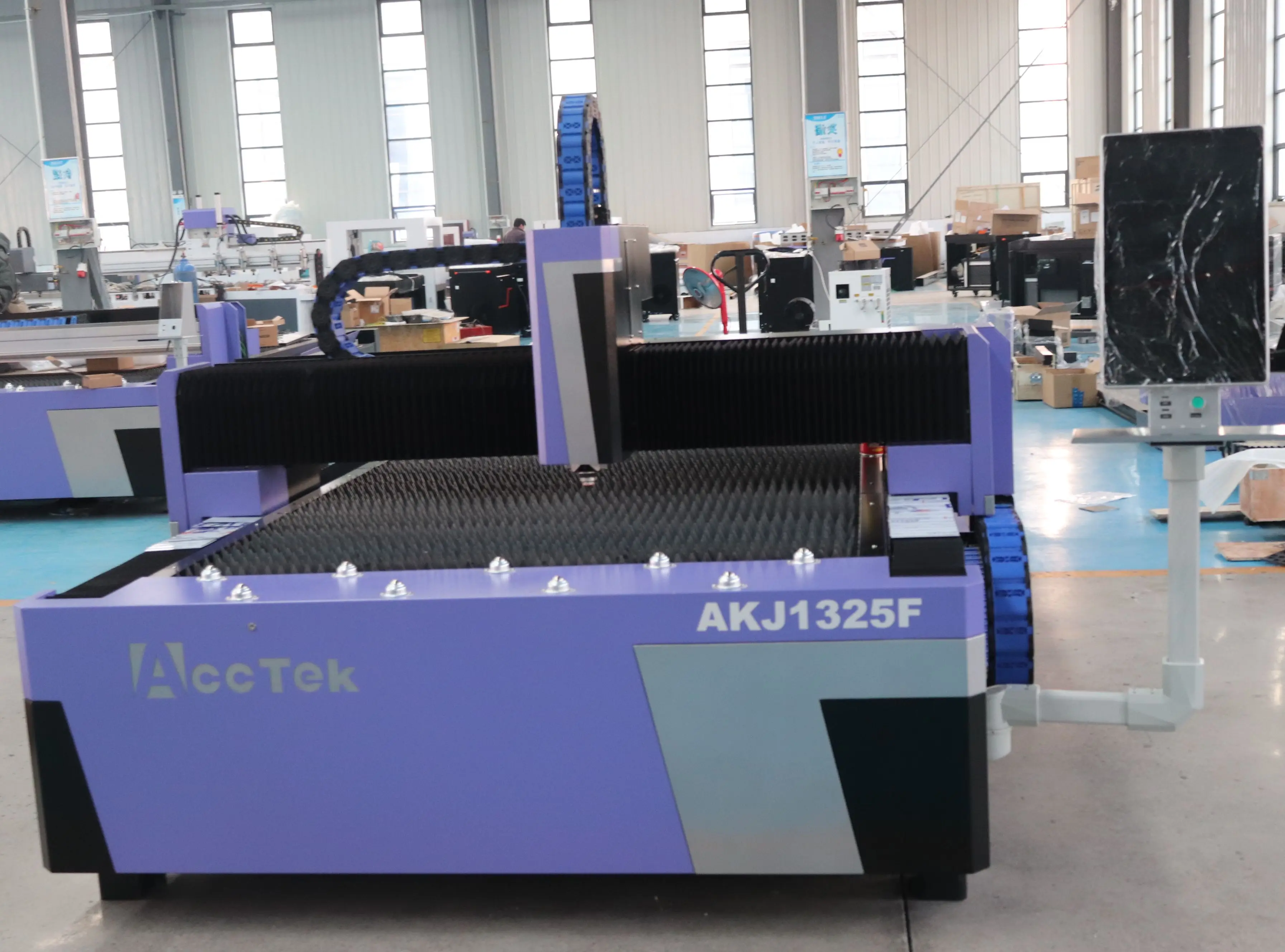 

Metal Sheet CNC Fiber Laser Cutting Machine 1000W 1500W 3000W for Steel Sheet Fast Speed 4*8Ft 1325