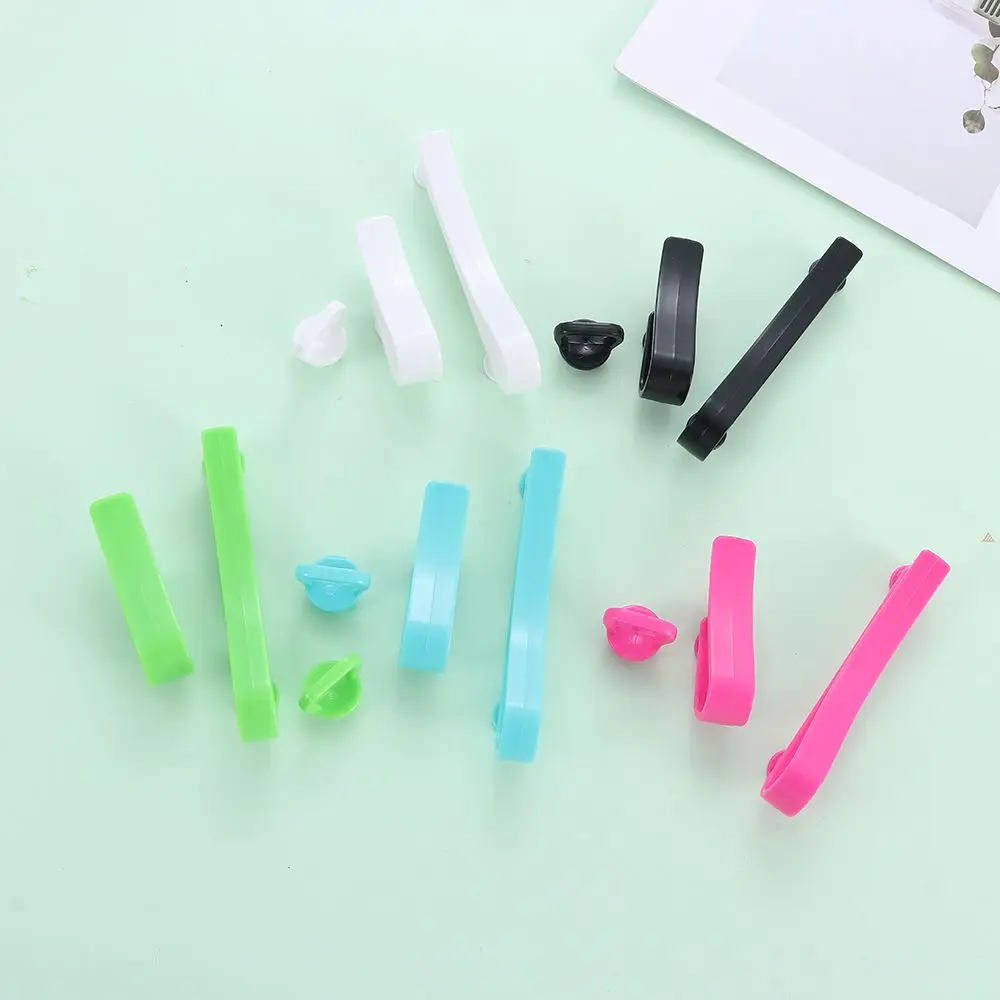 3Pcs/Set Plastics Bags Hooks Accessories Holder Organizer Button Beach Tote Bags Accessories Multi-Purpose Key Holder