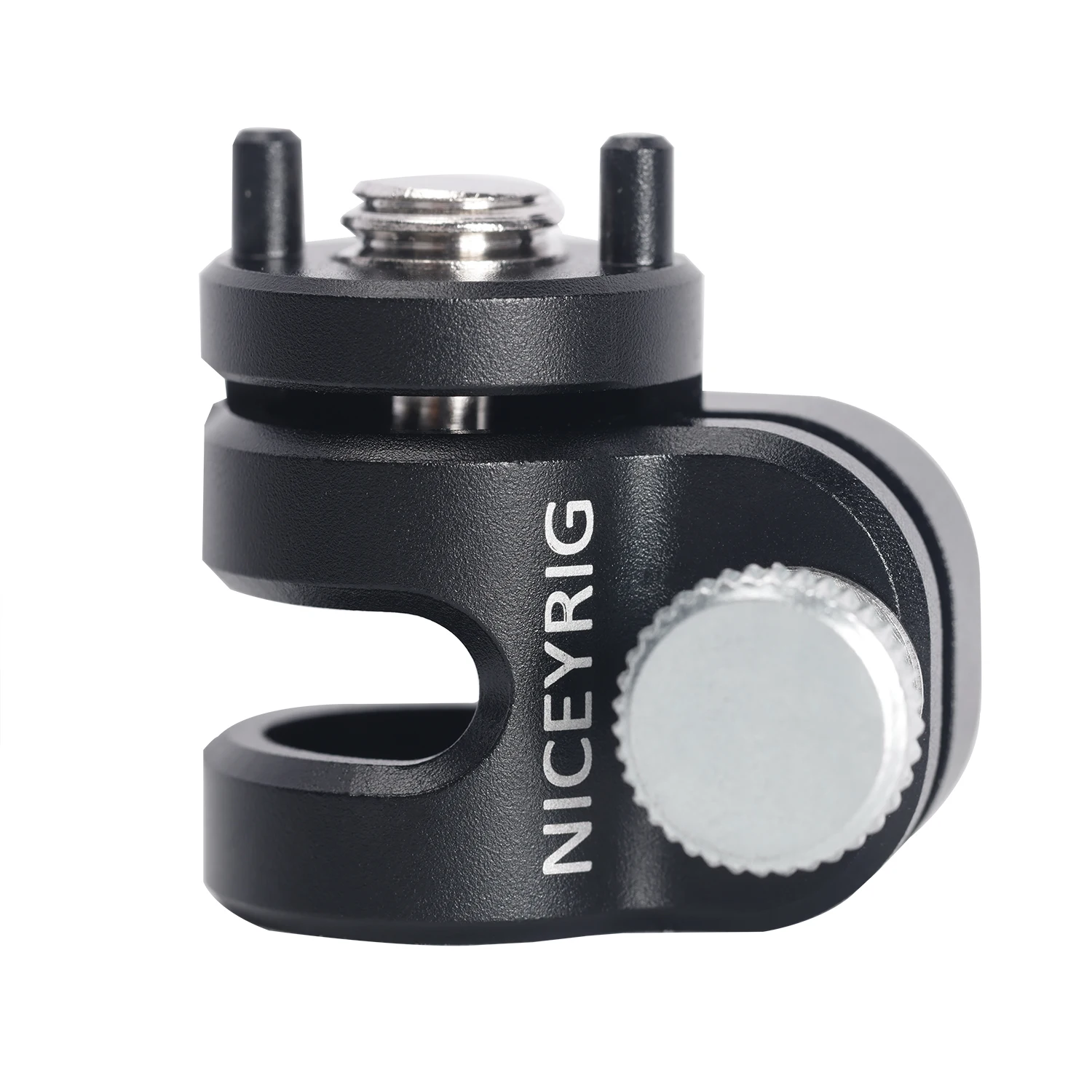 Niceyrig 15mm Single Rod Holder Clamp With 3/8\'\' Arri Locating Screw Mounting