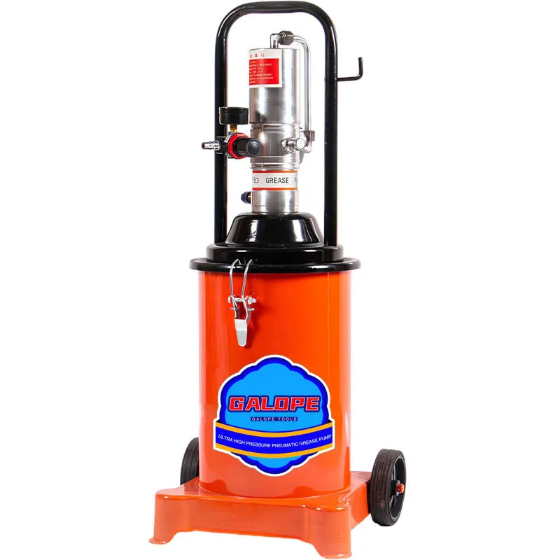 13kg-40kg High Pressure Air Operated Automatic/Auto Manual Pneumatic Grease Gun Pumps Grease Lubricator