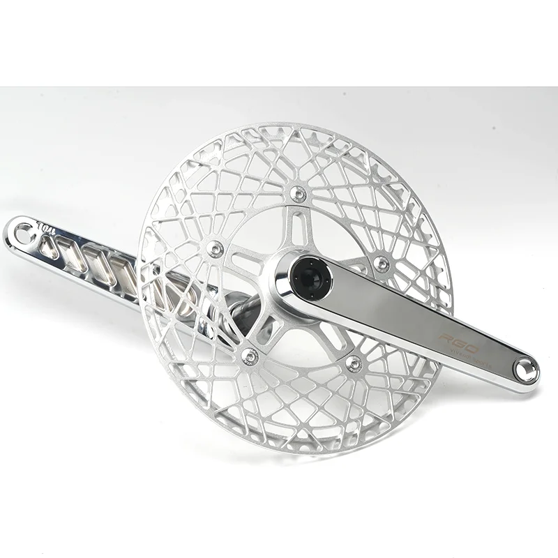 RGO FR-60 Folding Bike Crankset 165mm 24mm GXP Spindle 130BCD 48
