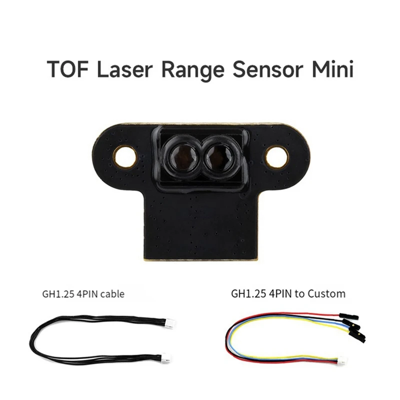 A93G TOF Laser Range Sensor Mini Time Of Flight Laser Range Sensor Radar Module UART Serial Port I2C Interface Communication