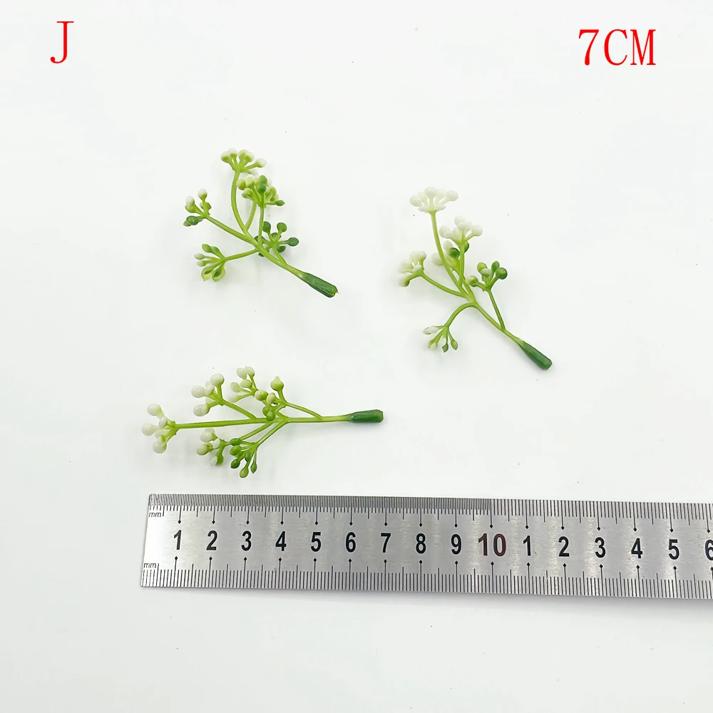 10 Teile/los Kunststoff Wasser Gras Künstliche Blumen Für Wohnkultur Wand Hängen Tisch DIY Kranz Geschenk Scrapbooking Gefälschte Pflanzen – Detail 11