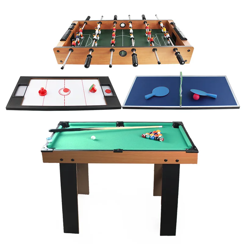 4-in-1 Large Multifunctional Table Indoor Football Table Billiards