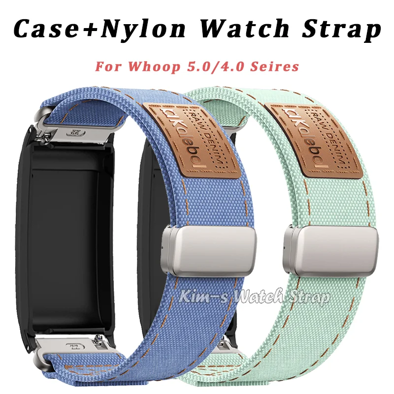

Sport Nylon Braided Strap for Whoop 5.0 4.0 Band Sport watch bracelet correa elastic belt replacement for Whoop 5.0 4.0 strap