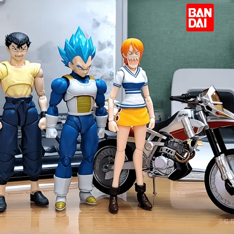 

100% оригинальные Bandai Sh Figuarts Shf Dragon Ball Vegeta, фигурки с синими волосами, аниме-модель, коллекция фигурок