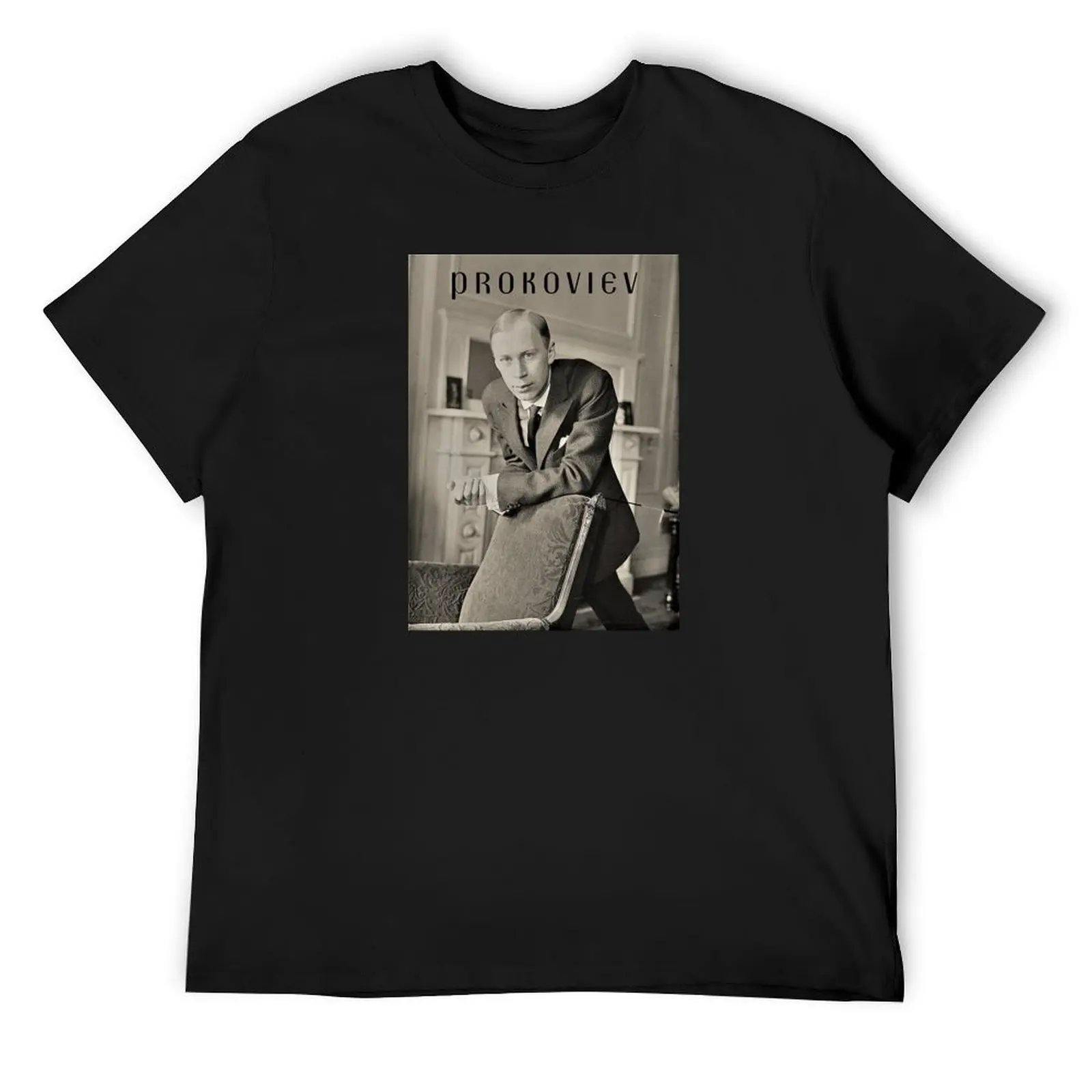 

Sergei Prokofiev ~ Composer ~ Pianist T-Shirt plus size tops customizeds mens designer clothes