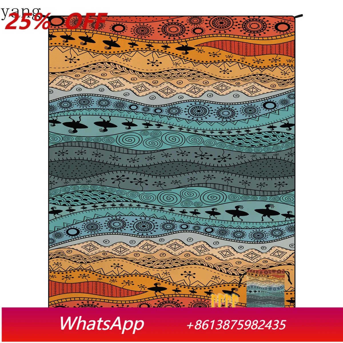 

CX Beach Mat Moisture-proof Mat Outdoor Cushion Picnic Mat