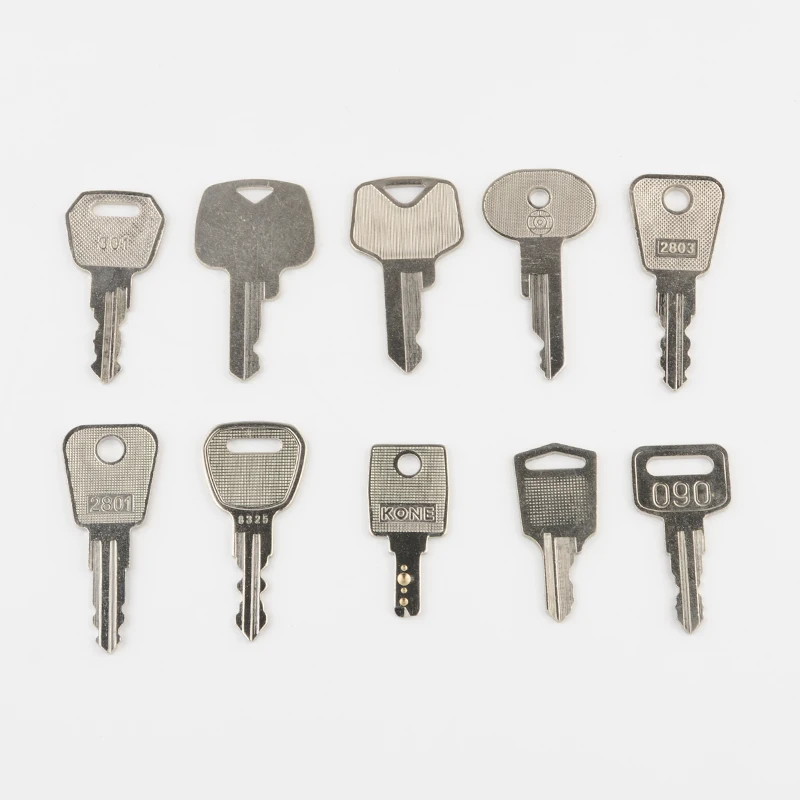 10pcs For Hitachi control box mooring ladder key Kone Otis base station lock key 090 808301 206 102 00198 52600 224 CH751 455