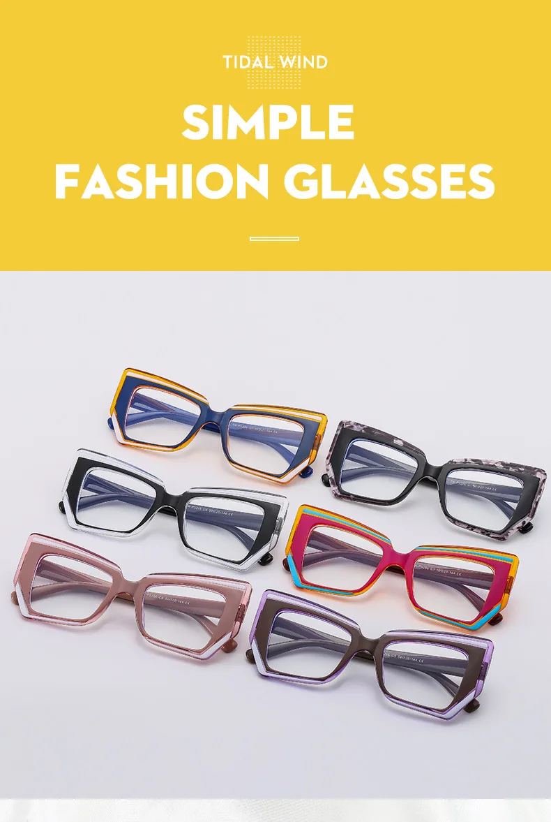 Modische Polygonale Luxus Design Frauen Brillen Rahmen Anti Blau Licht Photochrome Lesebrille Hyperopie Grad +1 Bis +6 – Detail 4