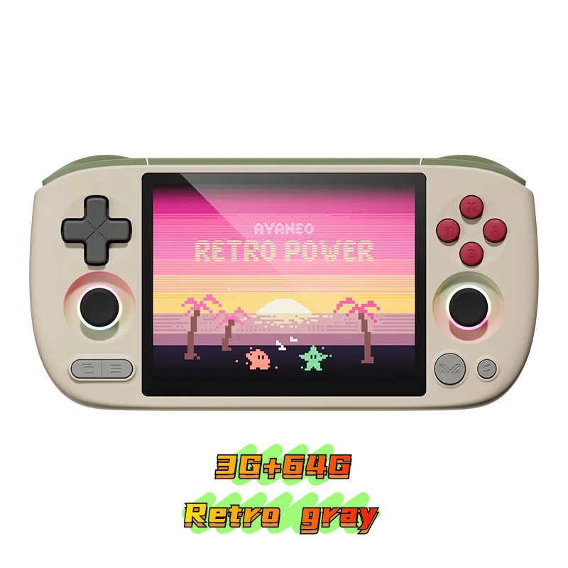 AYANEO Pocket AIR Mini 4.2 4:3 Retro Android Handheld Helio G90T 4500mAh Hall Joystick PS1 N64 Emulator