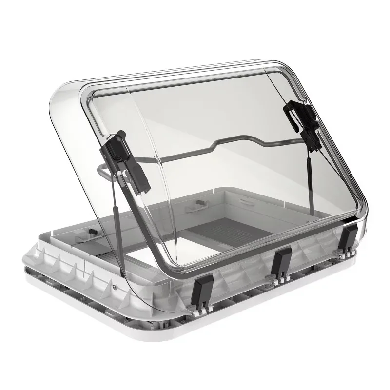 RV accessories Cross-border roof sunroof with 12V light Forced ventilation