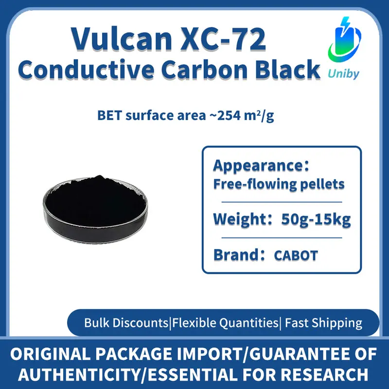 95% - 99% Vulcan XC72 High purity Conductive Black Nano Carbon Powder for Scientific Research Experiments