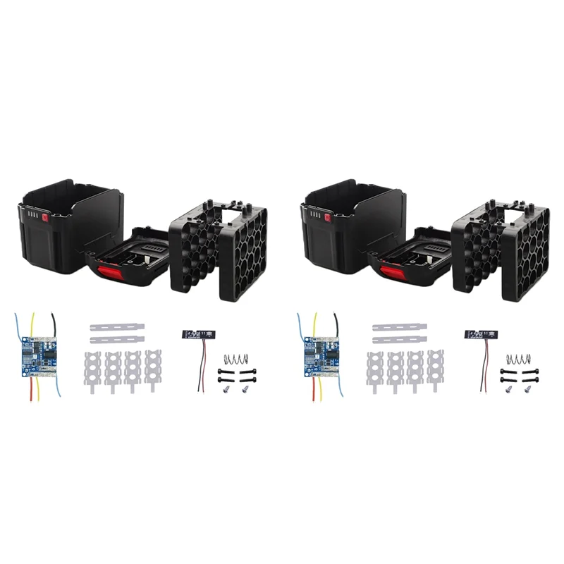 

AB41-2X For -Battery Case Storage Box Shell PCB Charging Board For -Battery Case Power Tool Accessories,20 Cores