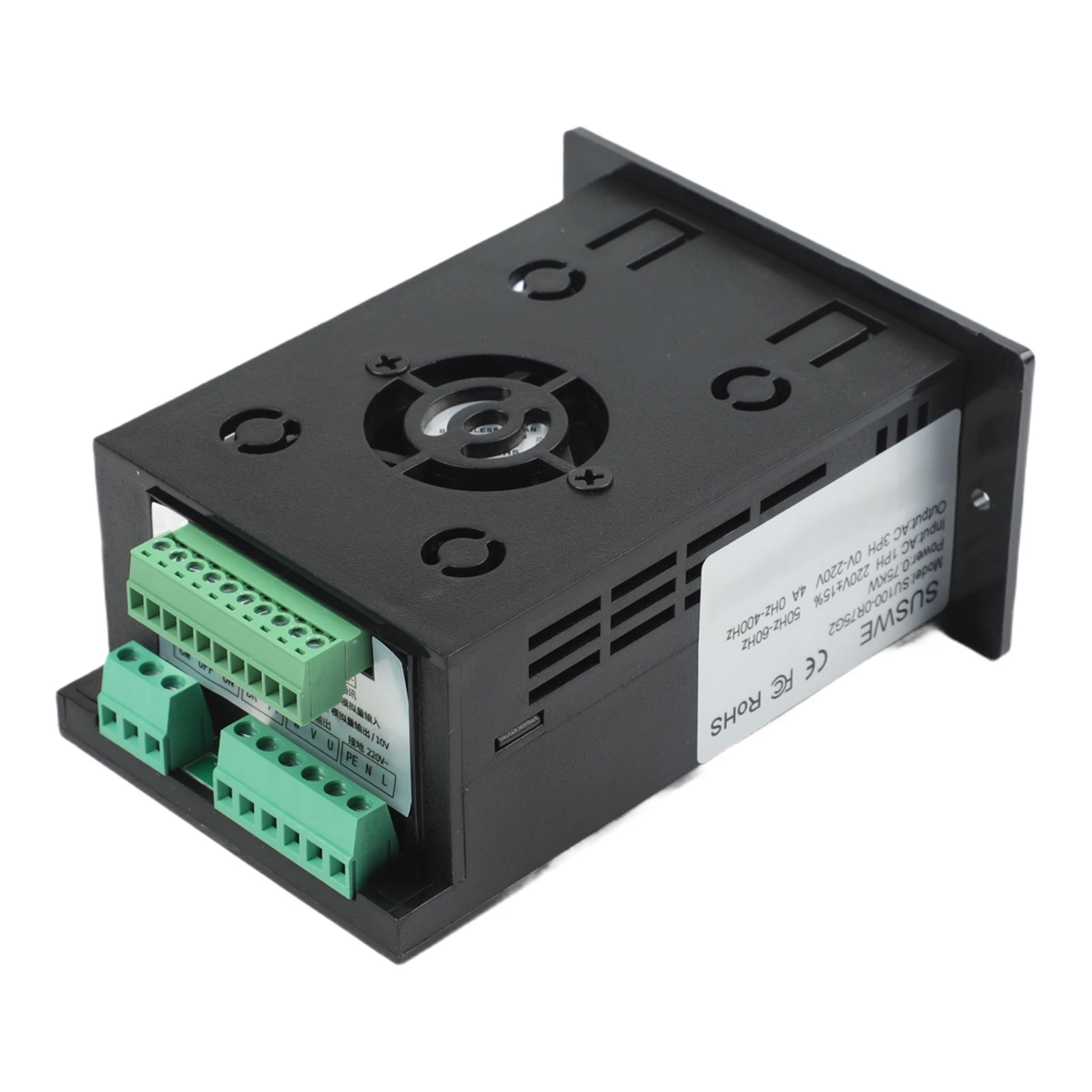1Pcs 0.75KW Controller 220V 1 Phase To 3 Phase For Motor Fan Pump Variable Frequency Drive Inverter With LED Display