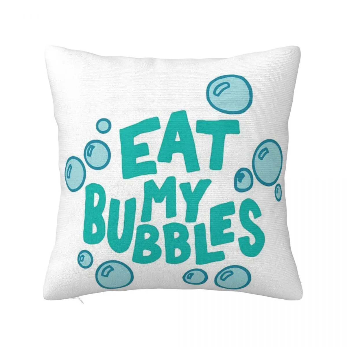 Eat My Bubbles Swimming Sofa Cover Ornamental Pillows Decorative Cushions Pillow Case Pillow Cover