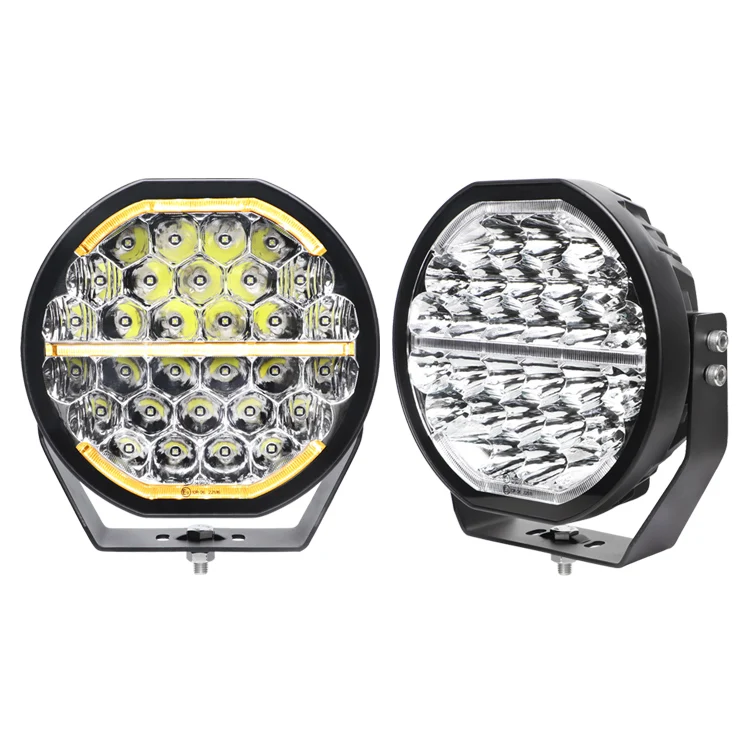 

9,0 "150 Вт светодиодный фары круглый внедорожный светодиодный рабочий фонарь для вождения Focos светодиодный автоосвещение автомобильные прожекторы