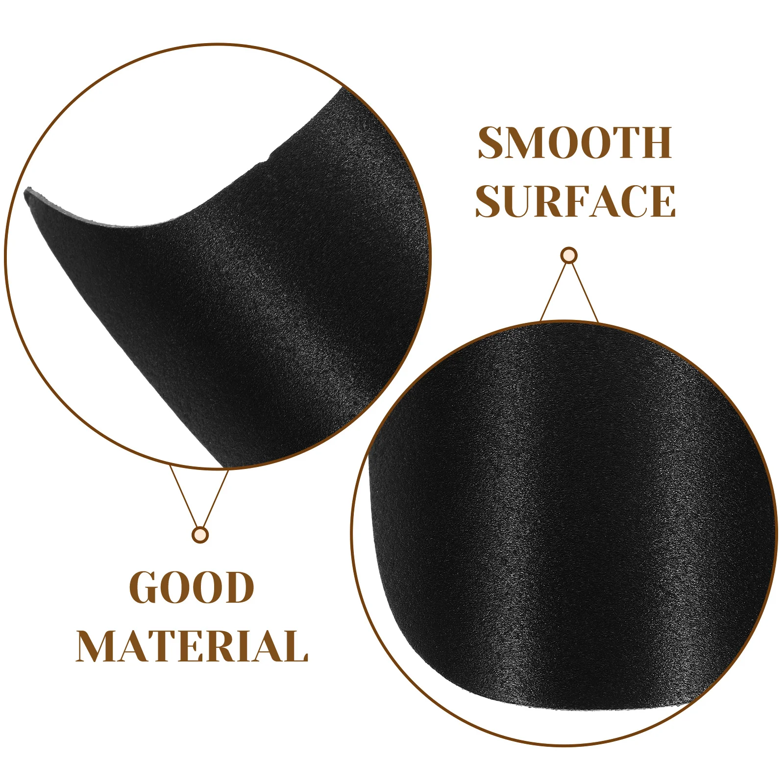 

10 Pcs Baseball Cap Visor Insert Hat Brim Replacement Shaper Inserts for Plastic Adjuster