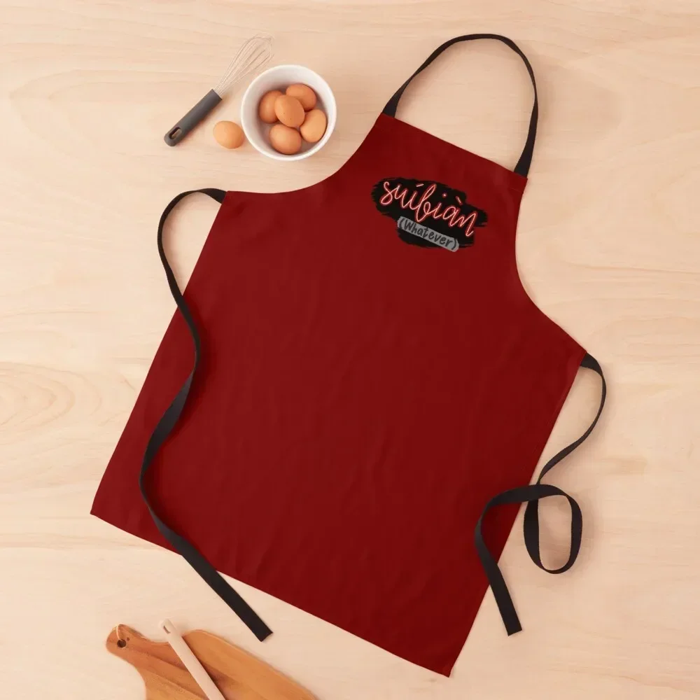 The Untamed - Suibian (Whatever) Apron Kitchen Supplies Idea Goods Waterproof Kitchen For Women kitchen girl Chef Uniform Apron